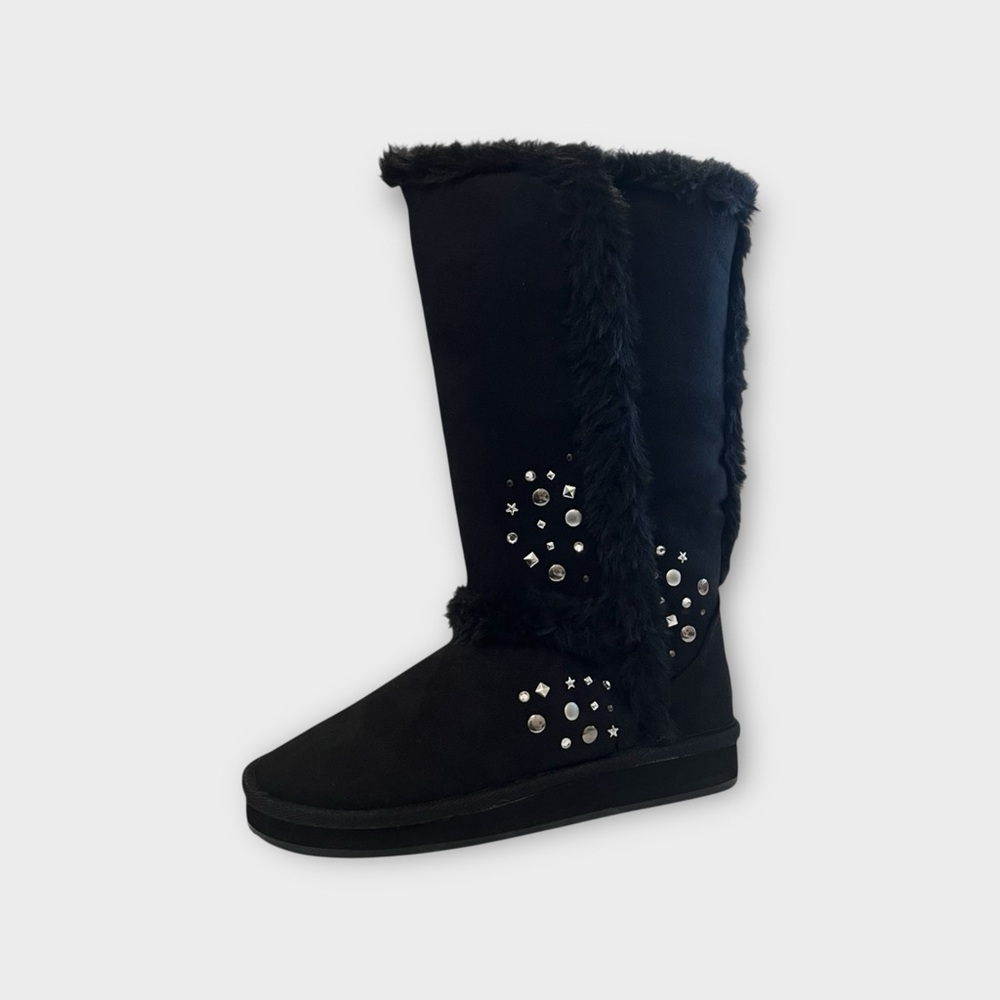 Paris Blues Faux Boots